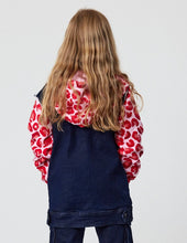 Load image into Gallery viewer, Pink Leopard Denim Jacket

