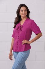 Load image into Gallery viewer, Camden Blouse - Mulberry
