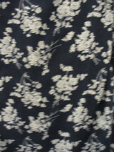 Load image into Gallery viewer, Getaway S/S Shirt - Navy Leaf Print
