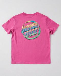 Throwdown Dot Girls Tee - Pink