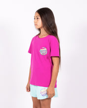 Load image into Gallery viewer, Throwdown Dot Girls Tee - Pink
