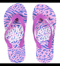 Load image into Gallery viewer, Opus Dot Zebra Marble All Over Thongs
