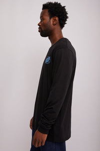 Lined Oval Dot L/S Regular Fit Tee