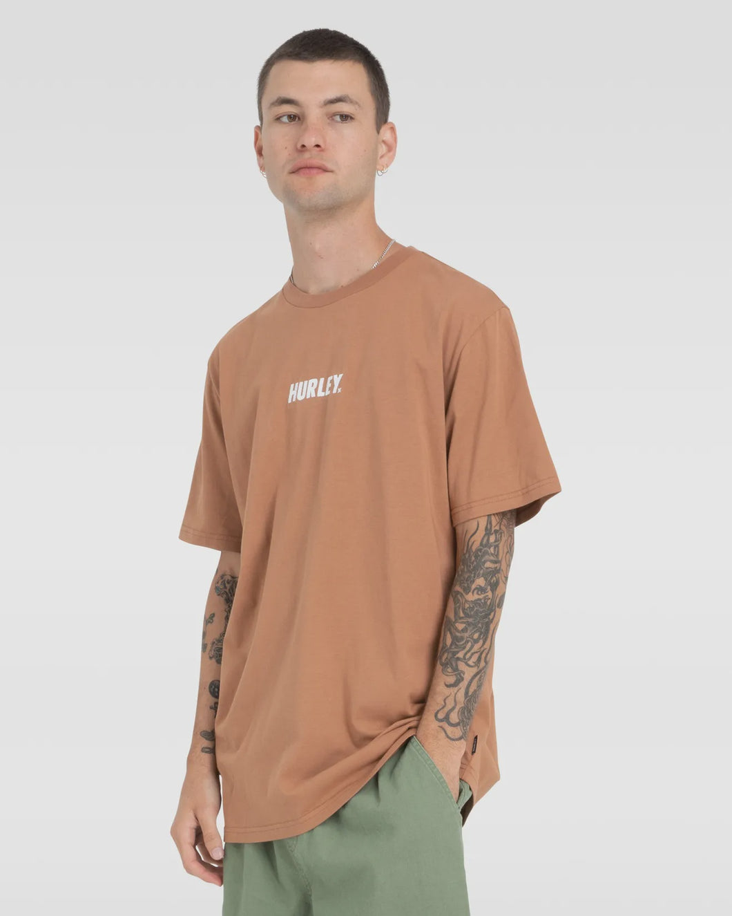 Fastlane tee - Mocha Mousse