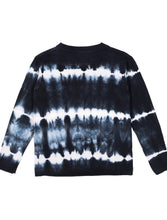 Load image into Gallery viewer, Once Upon A Dye L/S Tee - Black Tie Dye
